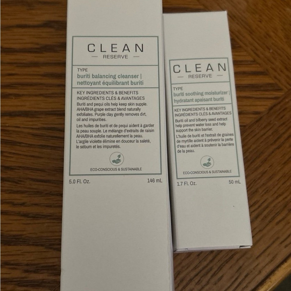 Clean Reaerve skincare bundle